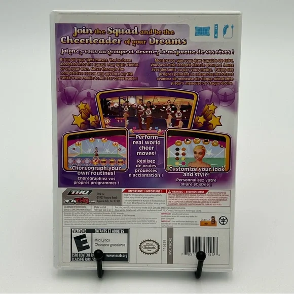 All Star Cheer Squad for Wii - Picture 2 of 4